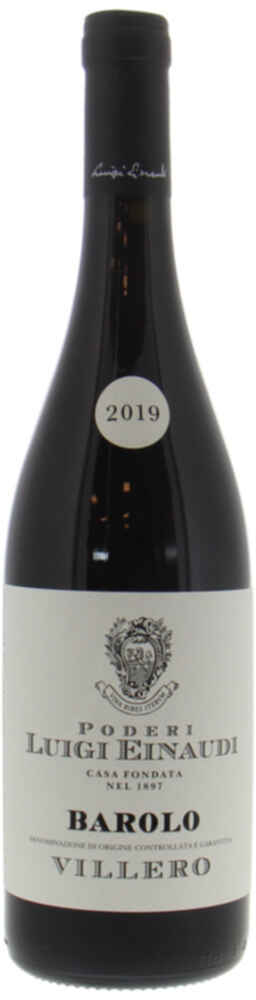 Luigi Einaudi Barolo Villero, 2019
