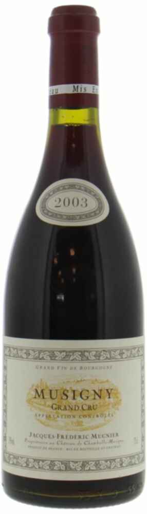 Jacques Frederic Mugnier Musigny Grand Cru 2003