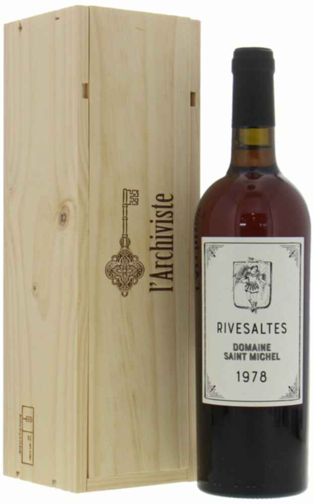 Domaine Saint Michel Rivesaltes 1978