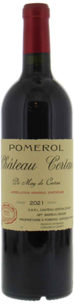 Chateau Certan De May De Certan 2021