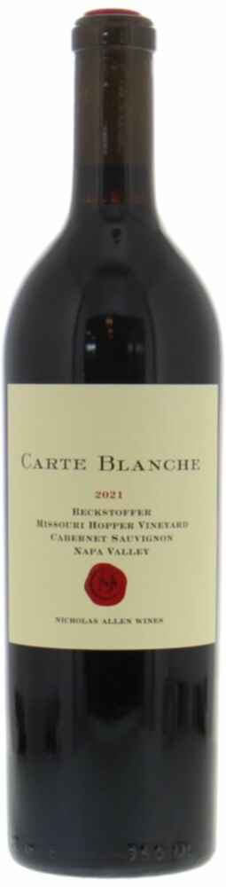 Carte Blanche Cabernet Sauvignon Beckstoffer Missouri Hopper Vineyard 2021