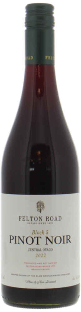 Felton Road Block 5 Pinot Noir 2022