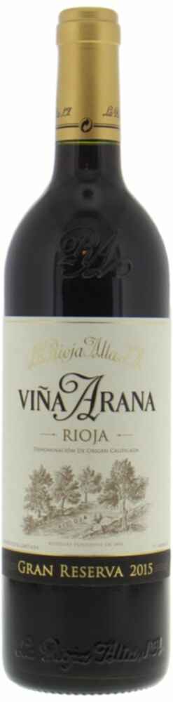 La Rioja Alta Vina Arana Gran Reserva 2015