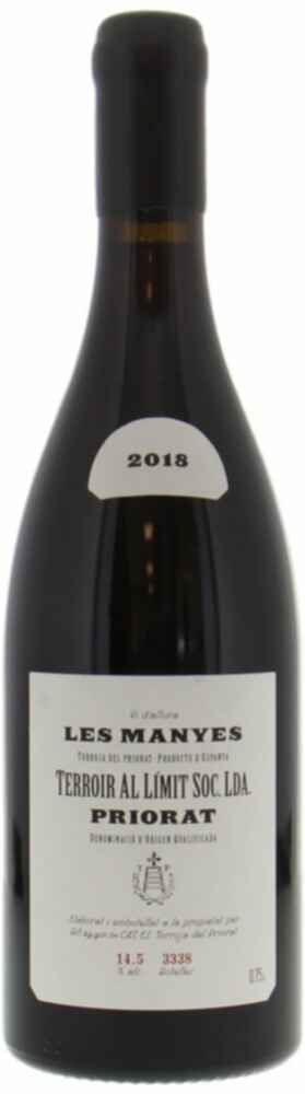 Terroir Al Limit Les Manyes 2018