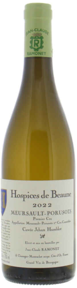 Ramonet Meursault Porusots 1er Cru Cuvee Jehan Humblot Hospices De Beaune, 2022