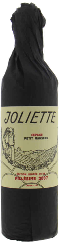 Clos Joliette Jurançon Moelleux, 2007