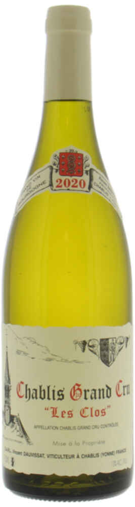 Vincent Dauvissat Chablis Les Clos Grand Cru, 2020