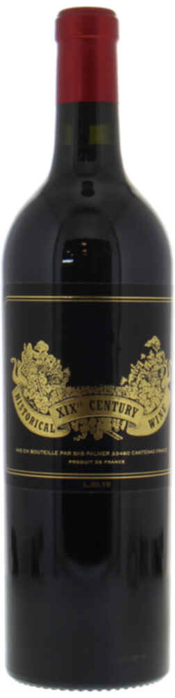 Chateau Palmer Palmer Historical Xixth Century Wine L.20.19, 2019