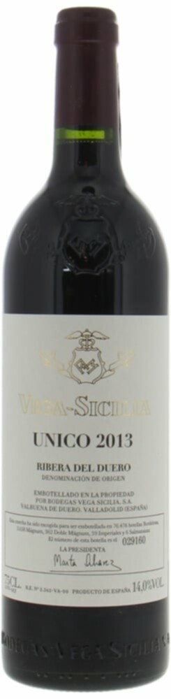 Vega Sicilia Unico, 2013