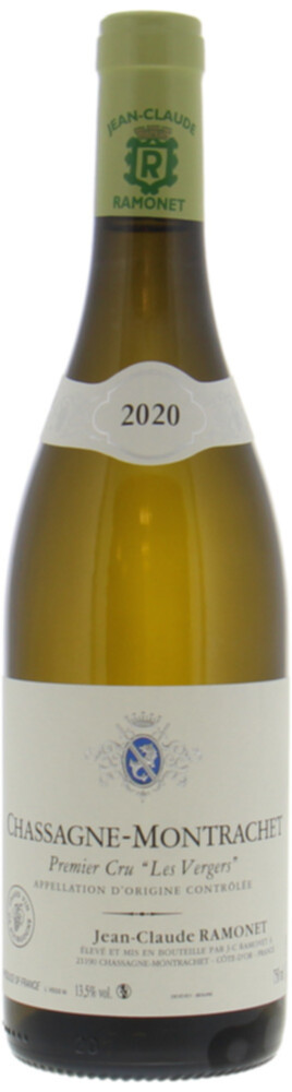 Jean Claude Ramonet Chassagne Montrachet Les Vergers 1er Cru, 2020