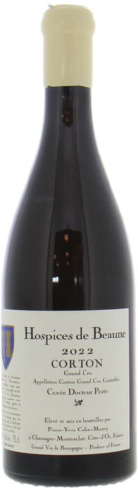Pierre Yves Colin Morey Hospices De Beaune Corton Blanc Cuvee Docteur Peste Grand Cru, 2022