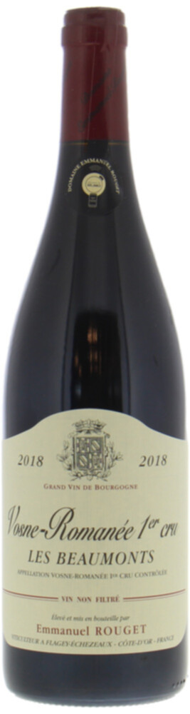 Emmanuel Rouget Vosne Romanee Les Beaumonts, 2018