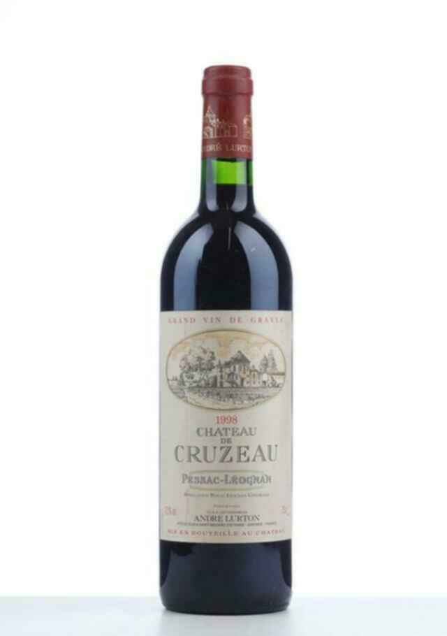 Chateau De Cruzeau 1998