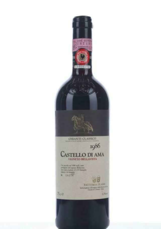 Castello Di Ama Chianti Classico Vigneto Bellavista 1986