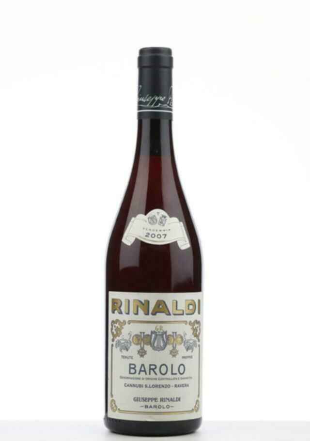 Giuseppe Rinaldi Barolo Cannubi San Lorenzo-ravera 2007