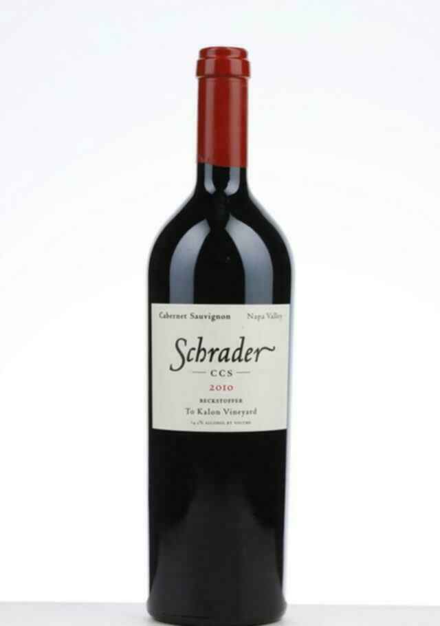 Schrader Cellars Cabernet Sauvignon Beckstoffer To Kalon Vineyard 2010