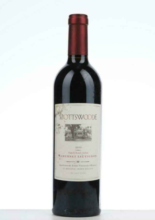 Spottswoode Cabernet Sauvignon 2010