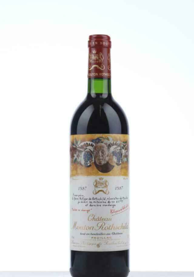 Chateau Mouton Rothschild 1987