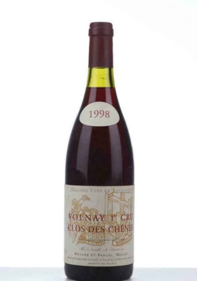 Reyane Et Pascal Bouley Volnay Clos Des Chenes 1er Cru 1998