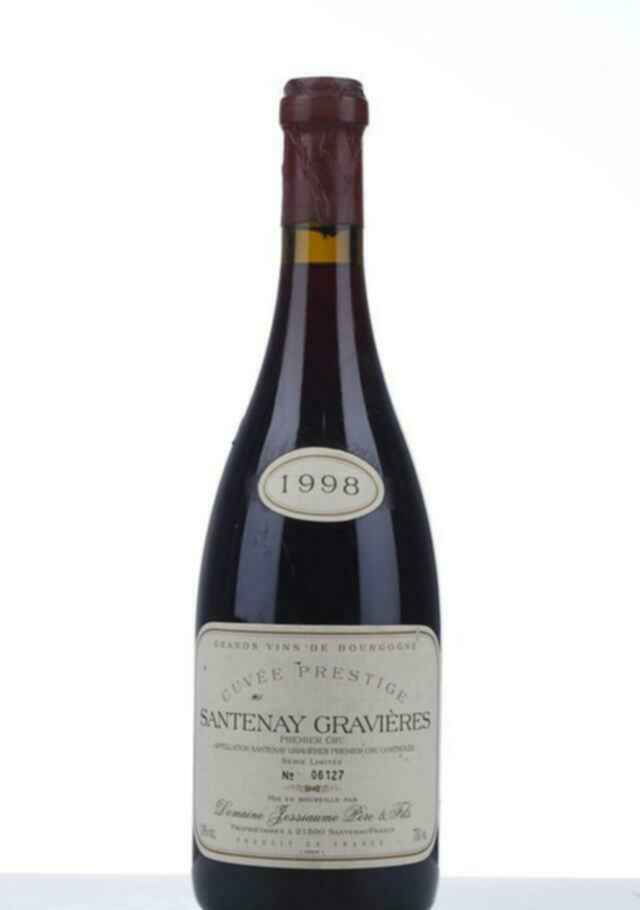 Jessiaume Santenay 1er cru Gravieres Cuvee Prestige 1998