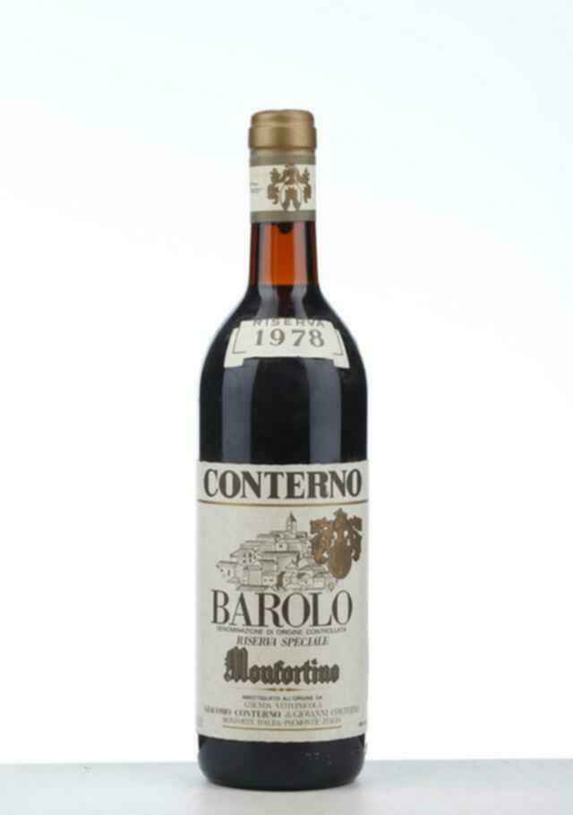 Giacomo Conterno Barolo Monfortino 1978