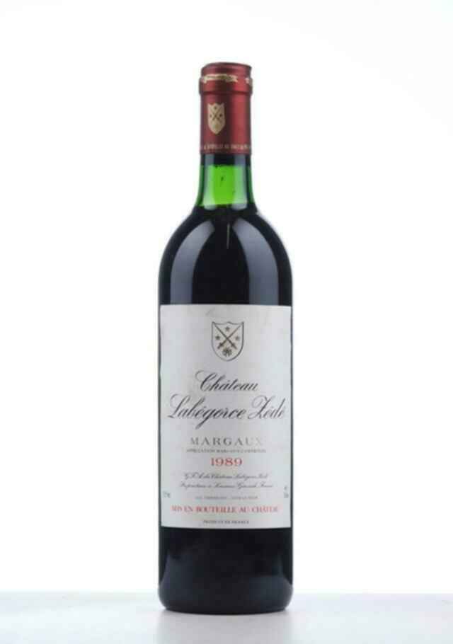 Chateau Labegorce Zede 1989