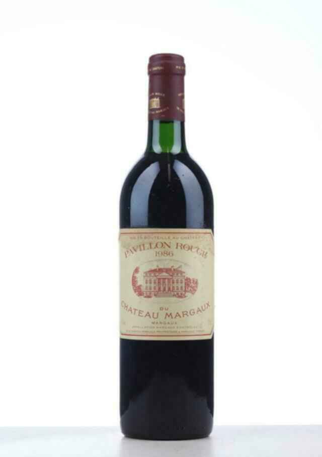 Chateau Margaux Pavillon Rouge 1986