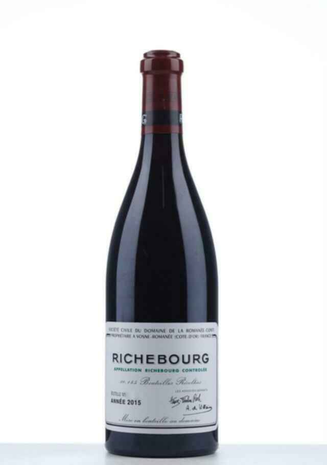 De La Romanee Conti Richebourg Grand Cru 2015