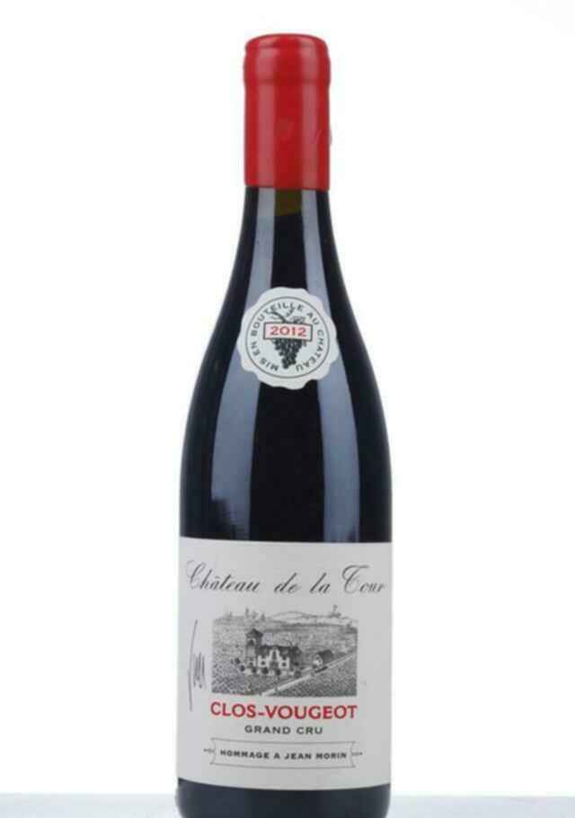 Chateau De La Tour Clos Vougeot Hommage Morin Grand Cru 2012