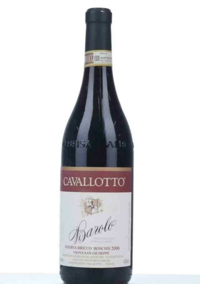 Cavallotto Barolo Bricco Boschis Vigna San Giuseppe Riserva 2006