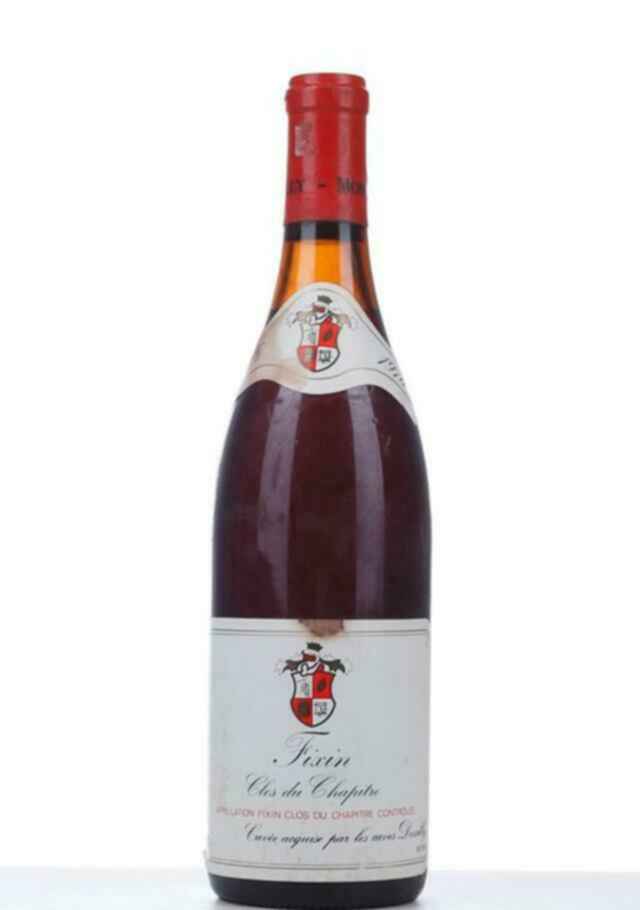Gelin Mise Cave Dessilly Fixin Clos Du Chapitre 1er Cru 1976
