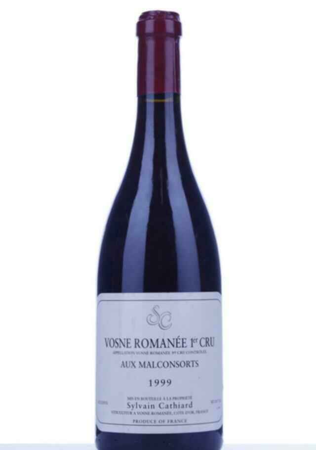 Sylvain Cathiard Vosne Romanée Malconsorts 1er Cru 1999