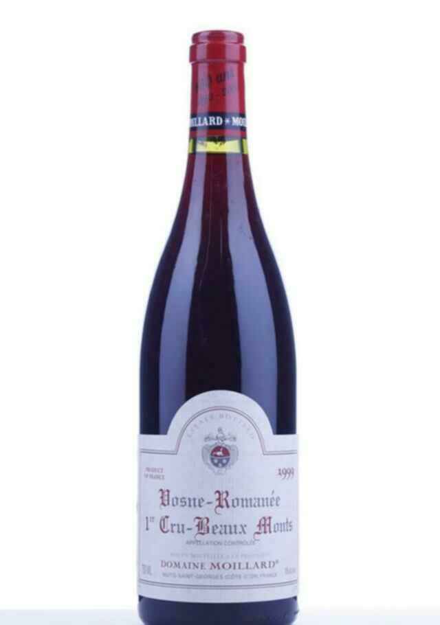 Moillard Vosne Romanee Les Beaux Monts 1er Cru 1999