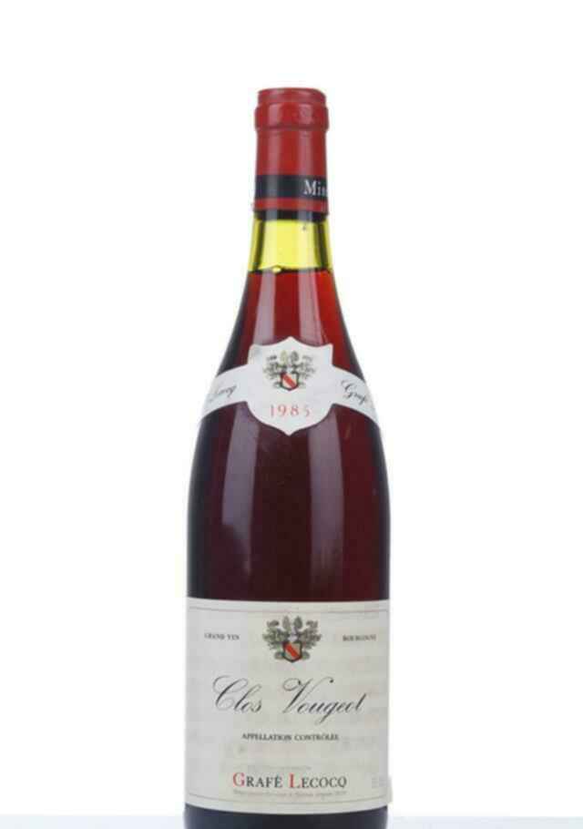 Grafe Lecocq Clos Vougeot Grand Cru 1985