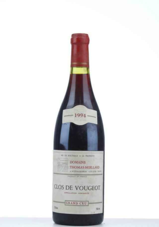 Thomas Moillard Clos Vougeot Grand Cru 1994