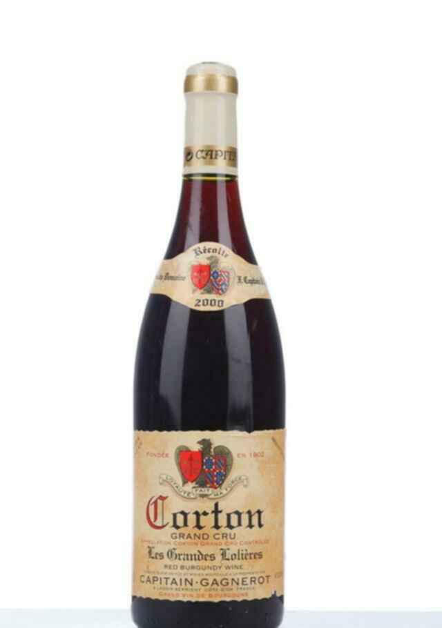 Capitain Gagnerot Corton Les Grandes Lolieres Grand Cru 2000