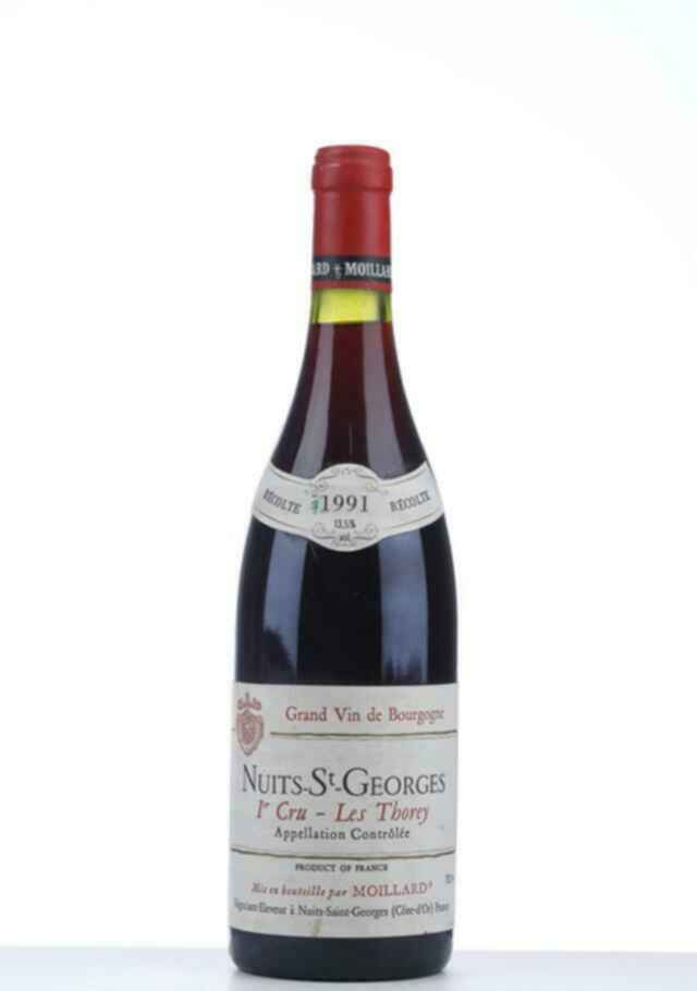 Moillard Nuits St Georges Les Thorey 1er Cru 1991