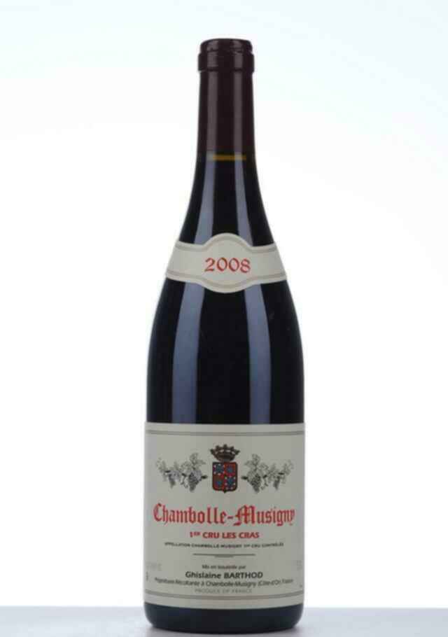 Ghislaine Barthod Chambolle Musigny Les Cras 1er Cru 2008