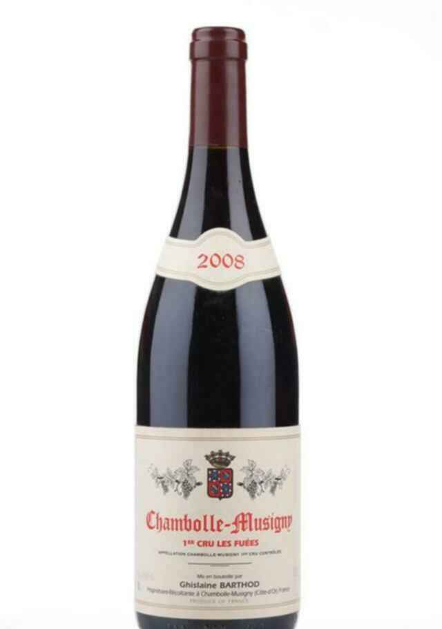 Ghislaine Barthod Chambolle Musigny Les Fuees 1er Cru 2008