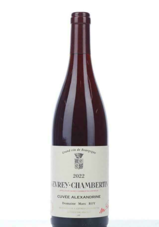 Roy Marc Cuvee Alexandrine Gevrey-chambertin 2022