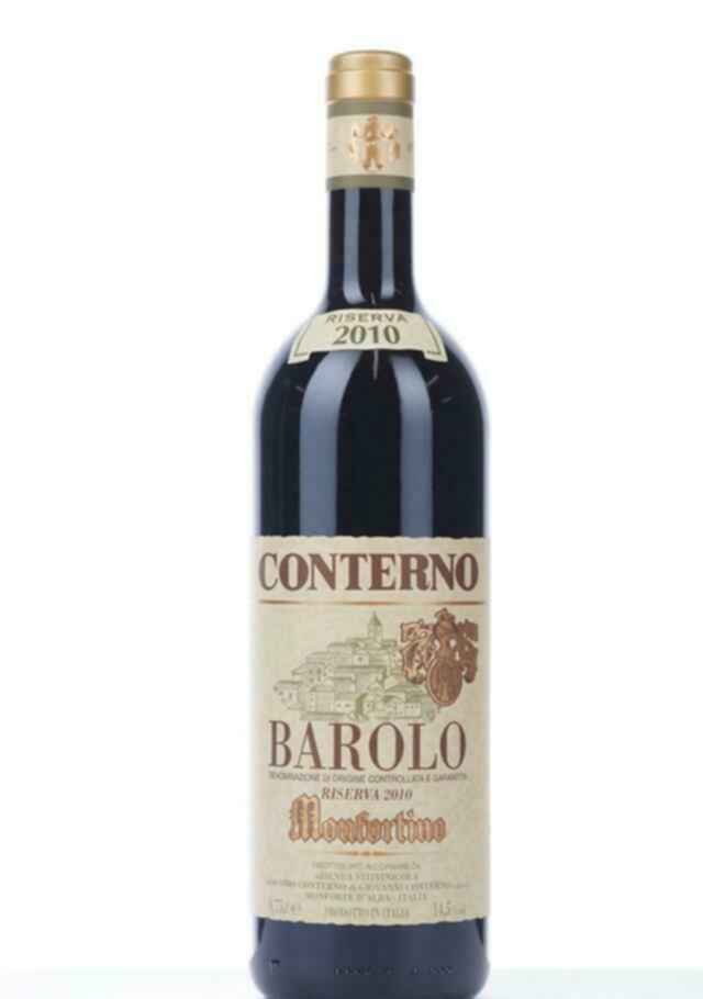 Giacomo Conterno Barolo Monfortino Riserva 2010