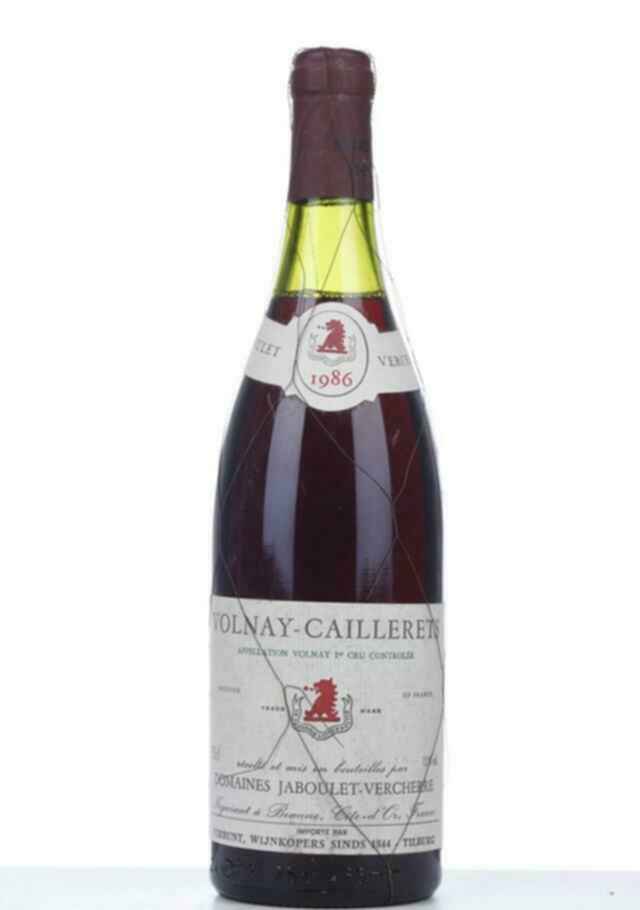 Jaboulet Vercherre Volnay Caillerets 1er Cru 1986