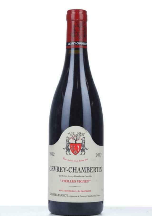 Geantet Pansiot Gevrey Chambertin Vv 2012