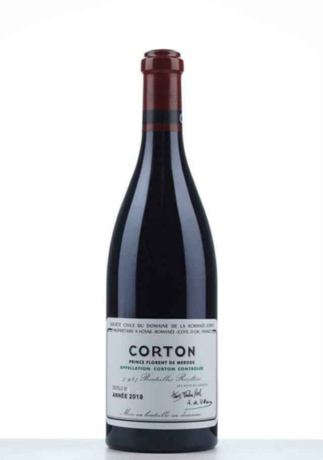 De La Romanee Conti Corton Grand Cru 2018