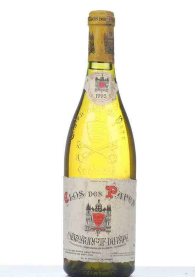 Clos Des Papes Chateuneuf Du Pape Blanc 1995