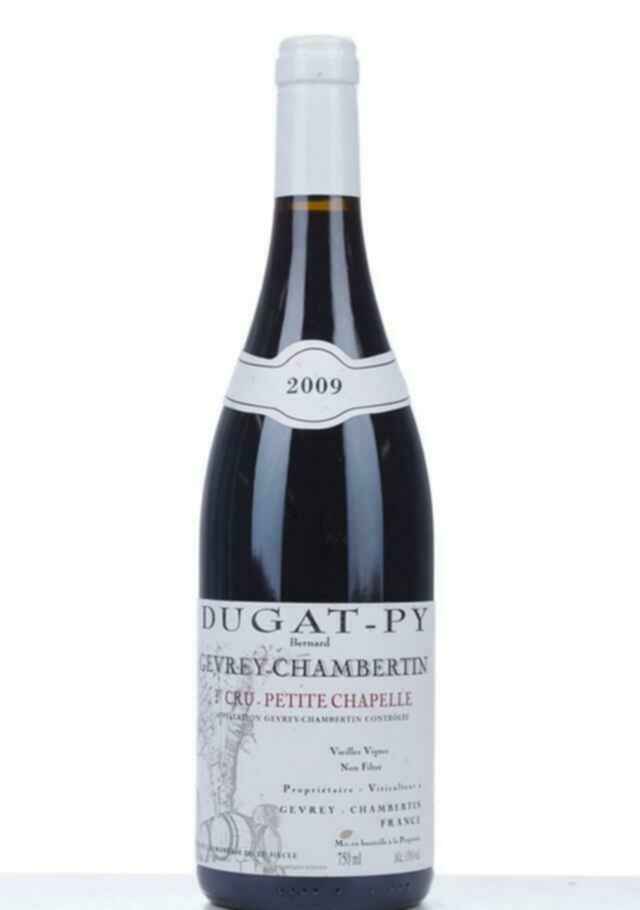 Dugat Py Gevrey Chambertin Petite Chapelle Vieilles Vignes 1er Cru 2009