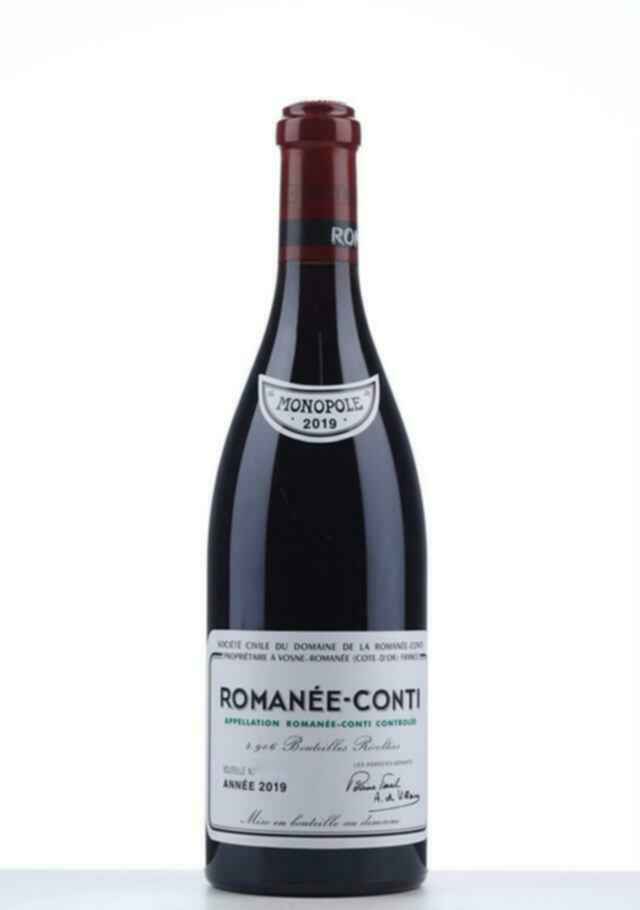 De La Romanee Conti Romanee Conti Grand Cru 2019