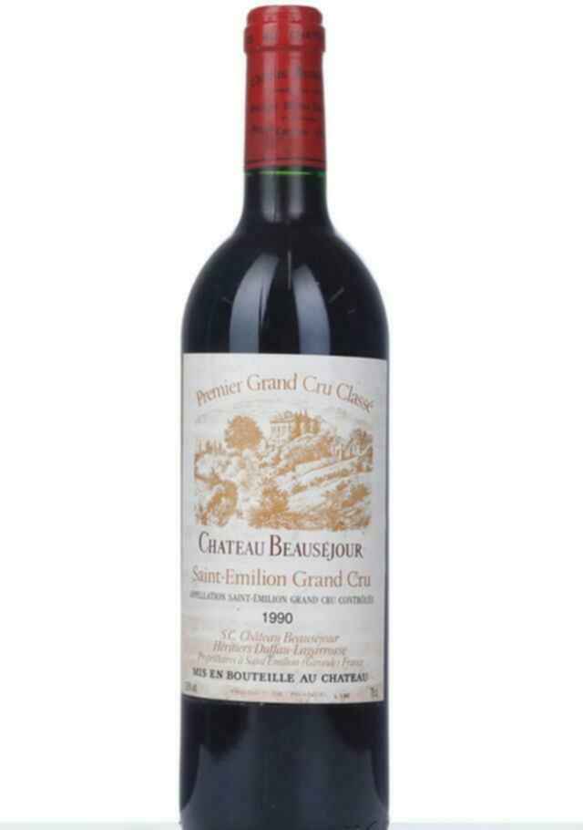 Chateau Beausejour Duffau 1990