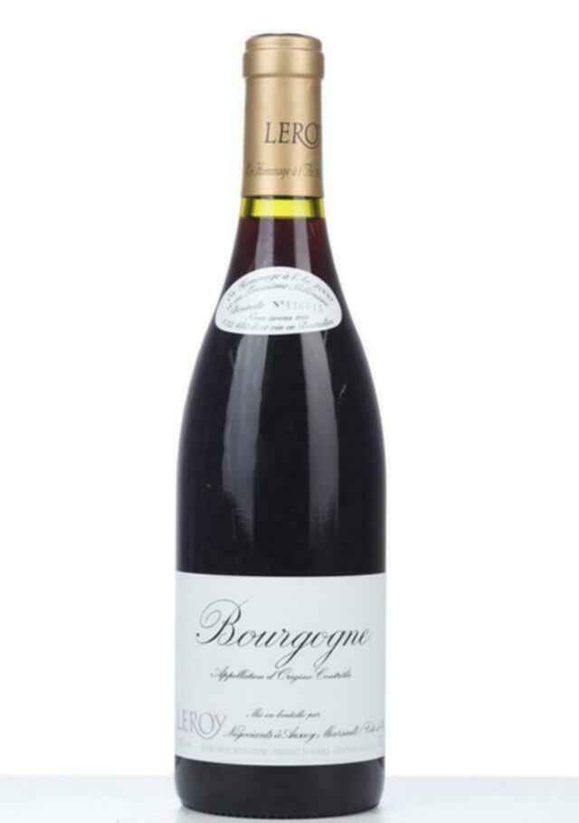 Maison Leroy Bourgogne Rouge Hommage A L'an N.V.