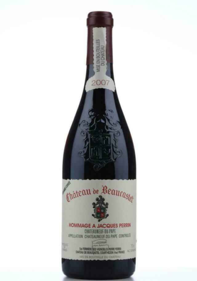 Beaucastel Chateauneuf Du Pape  Hommage A Jacques Perrin 2007